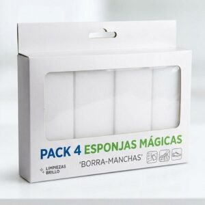 Pack 4 Esponjas Mágicas "Borra-Manchas"